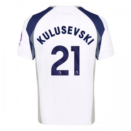 Tottenham Hotspur Kulusevski 21 Fodboldtrøje Hjemmebane 2025-26 Tottenham Hotspur Kulusevski 21 Fodboldtrøje Hjemmebane 2025-26